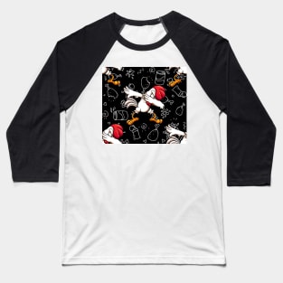 dabbing dab chicken funny Baseball T-Shirt